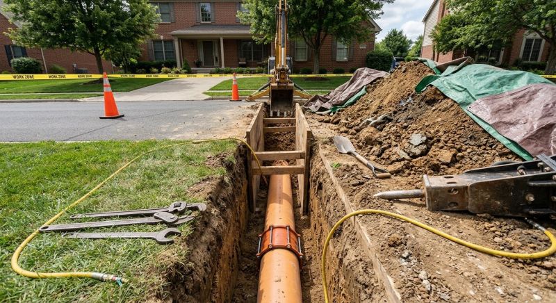 Trenchless Sewer Repair in Loudoun County, VA